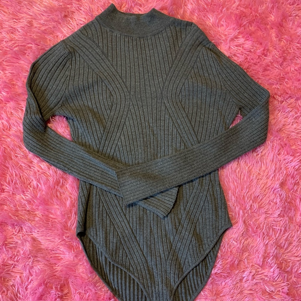 Kendall & Kylie Turtleneck Bodysuit